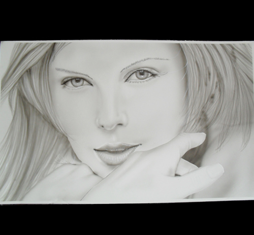 Retrato charlize theron